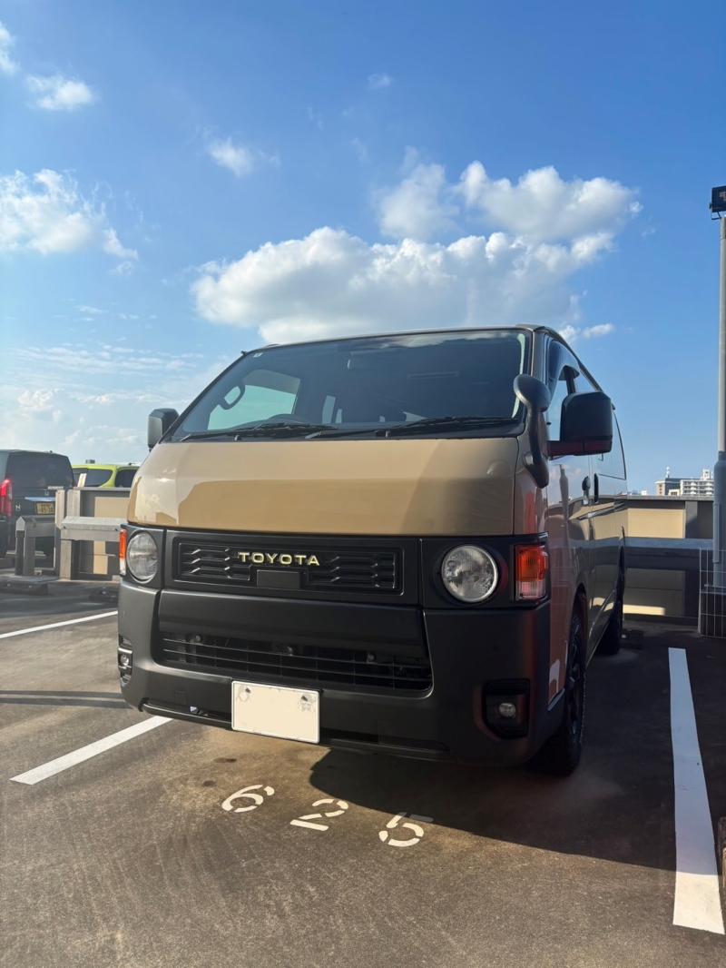愛知県　おじん さん　ハイエース