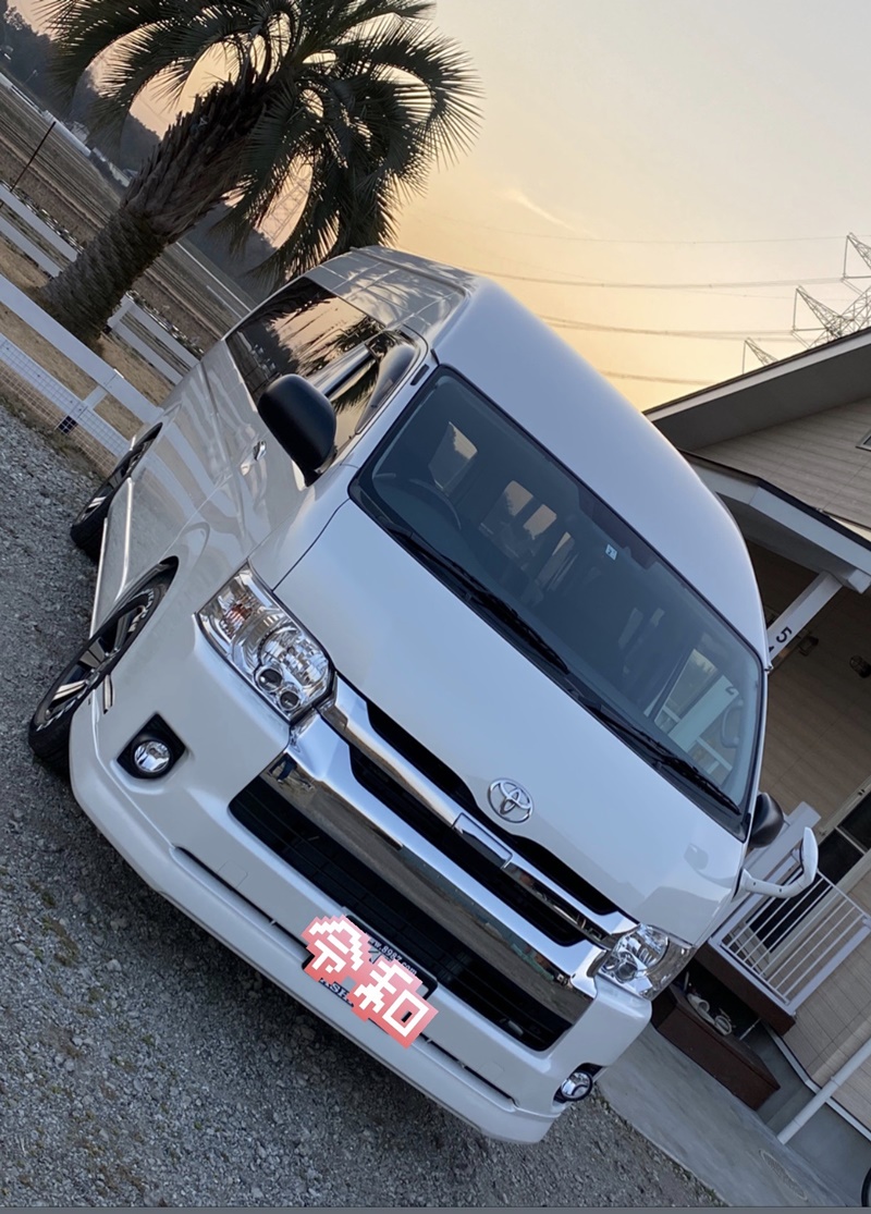 茨城県　MASHROOM さん　ハイエースバン