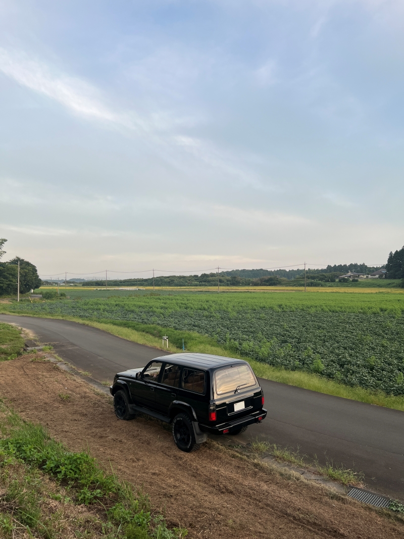 茨城県　ごう さん　ランドクルーザー80