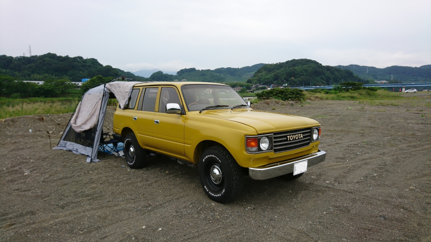 神奈川県　からし さん　ランクル80