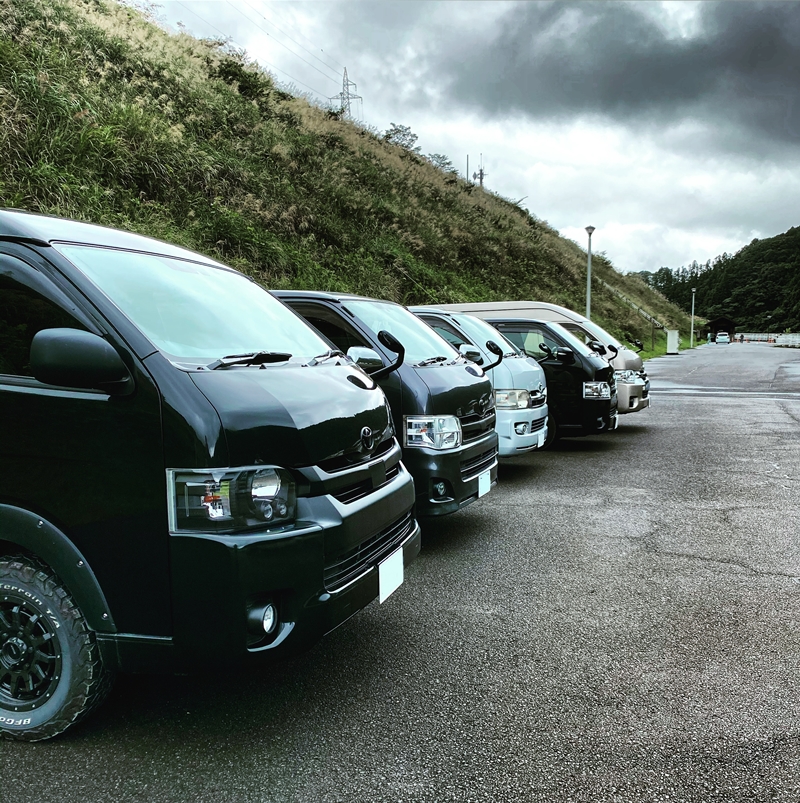 福島県　Live with Hiace さん　ハイエース
