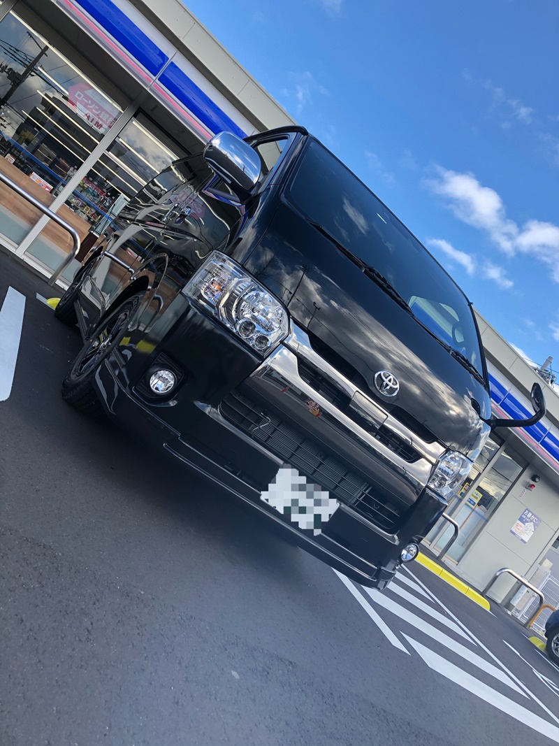 秋田県　たけを さん　ハイエースバン　4型後期