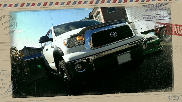 茨城県　不機嫌なボーイ さん　TUNDRA DOUBLE CAB SR5