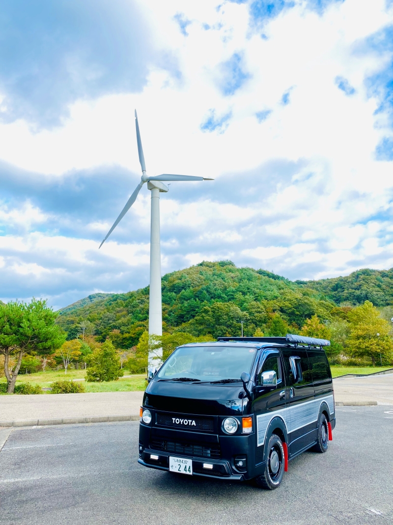福島県　塩ちゃん さん　ハイエース4wdバン
