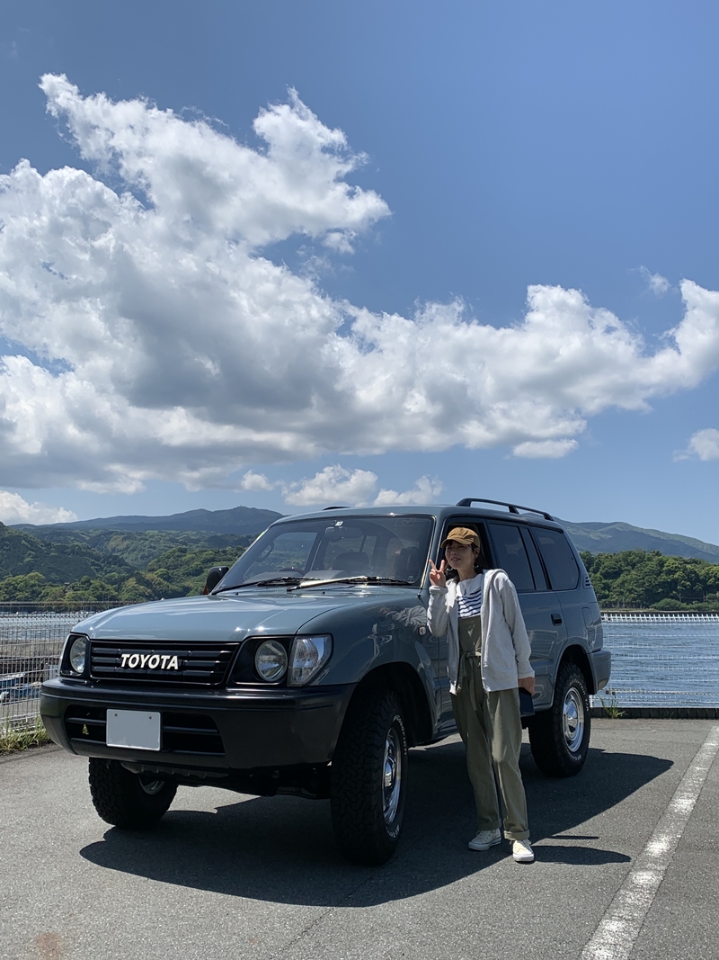 静岡県　みずたま さん　ランクルプラド95