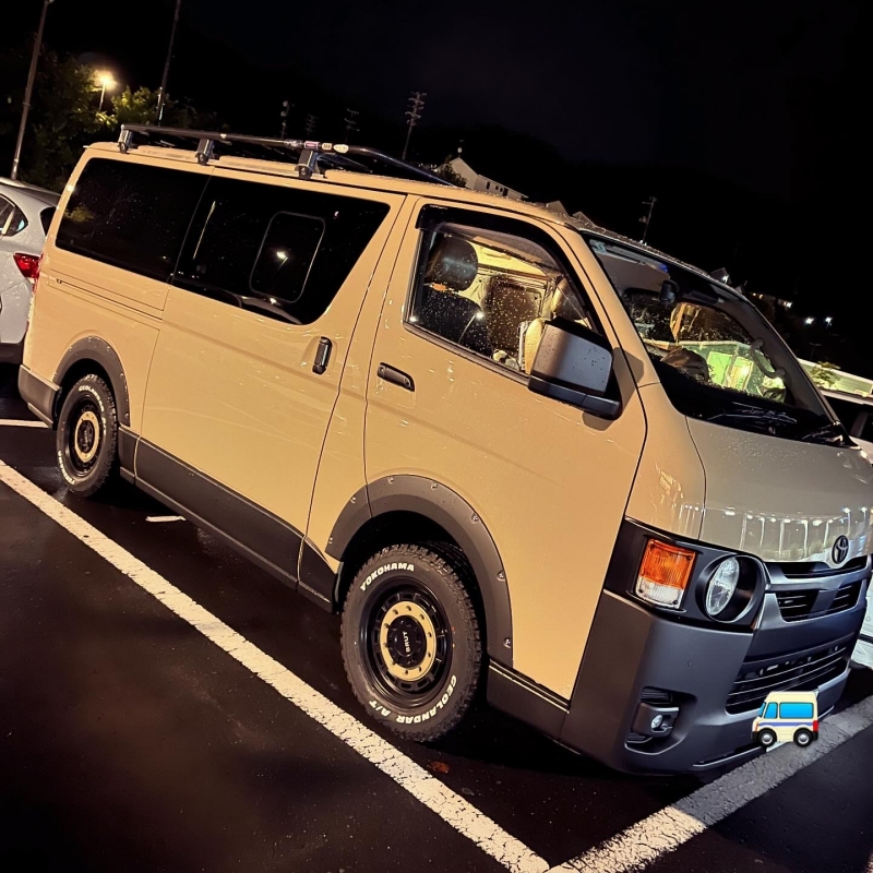 山形県　ゴトー さん　ハイエース　MONOBOX