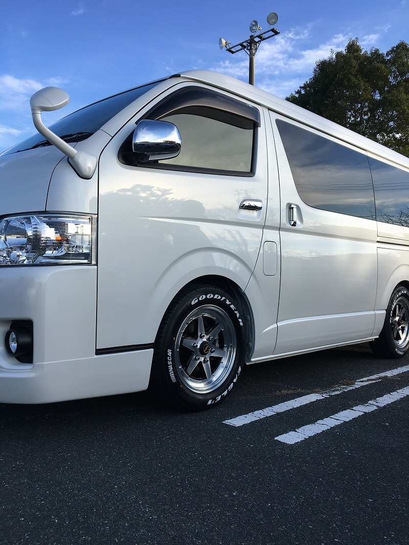 福島県　さやパパ さん　ハイエースワゴン