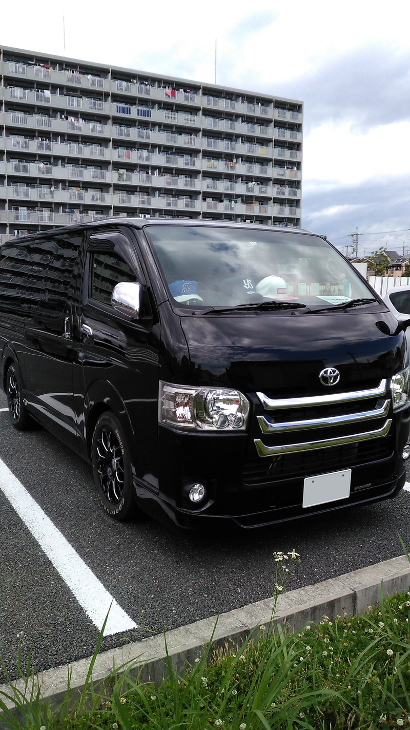 大阪府　藤井寺のボス さん　ハイエース