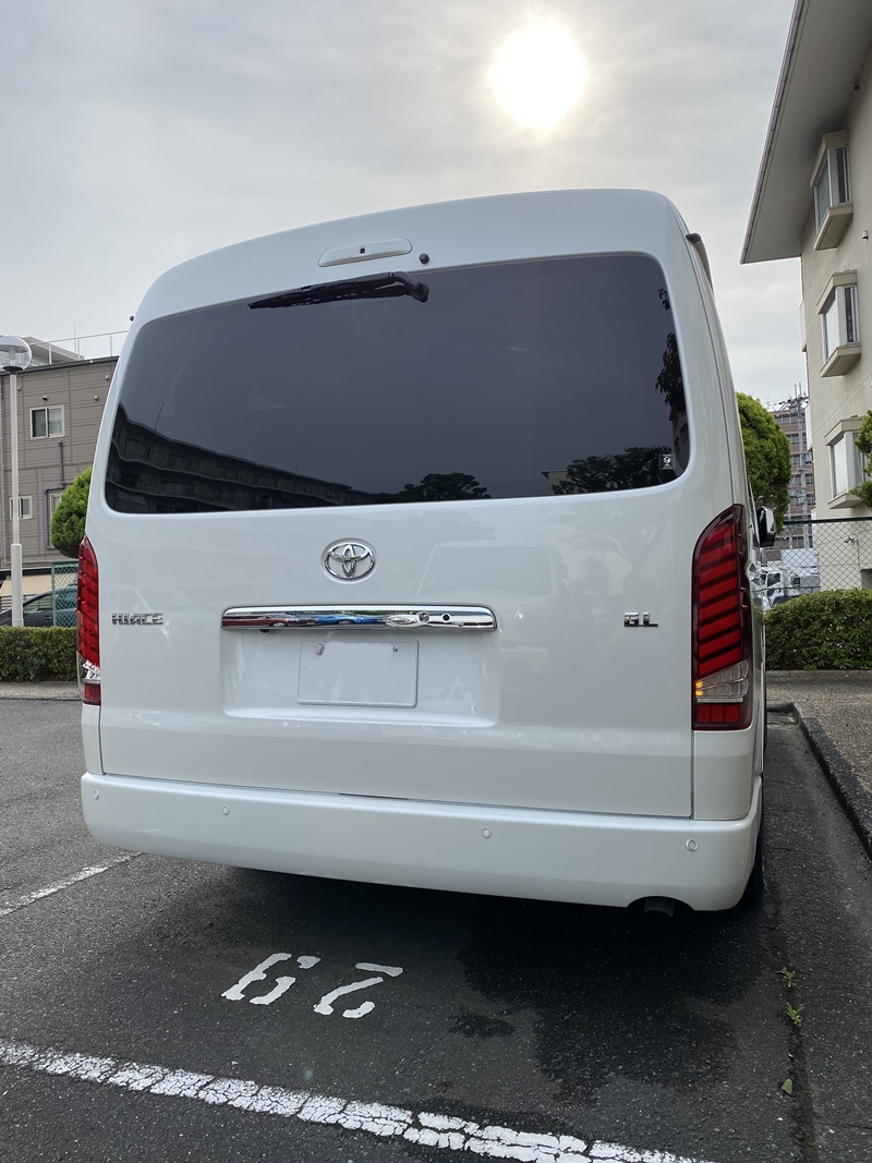 奈良県　しん さん　ハイエース