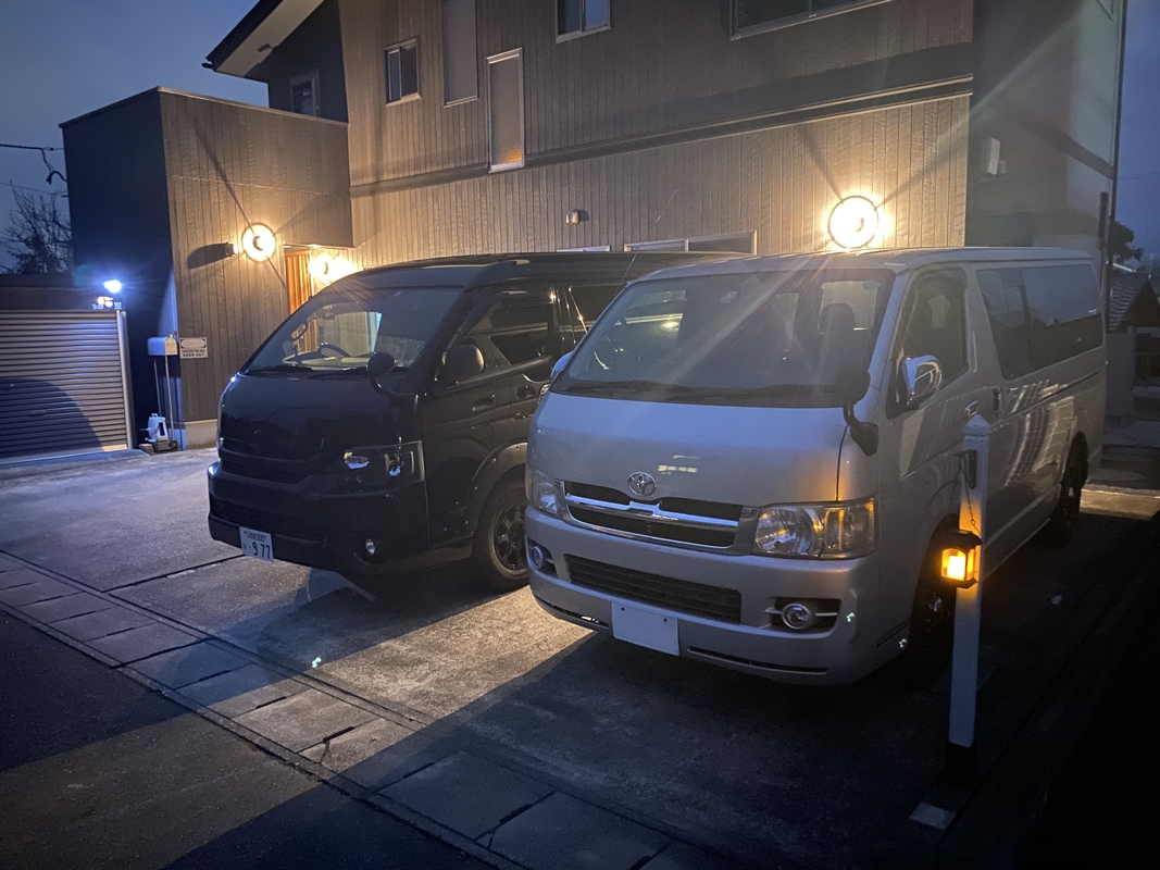 福島県　Live with Hiace さん　ハイエースWV