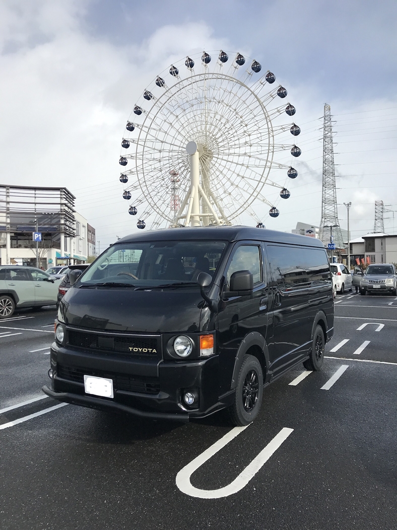 北海道　へいたく さん　ハイエース ワゴン