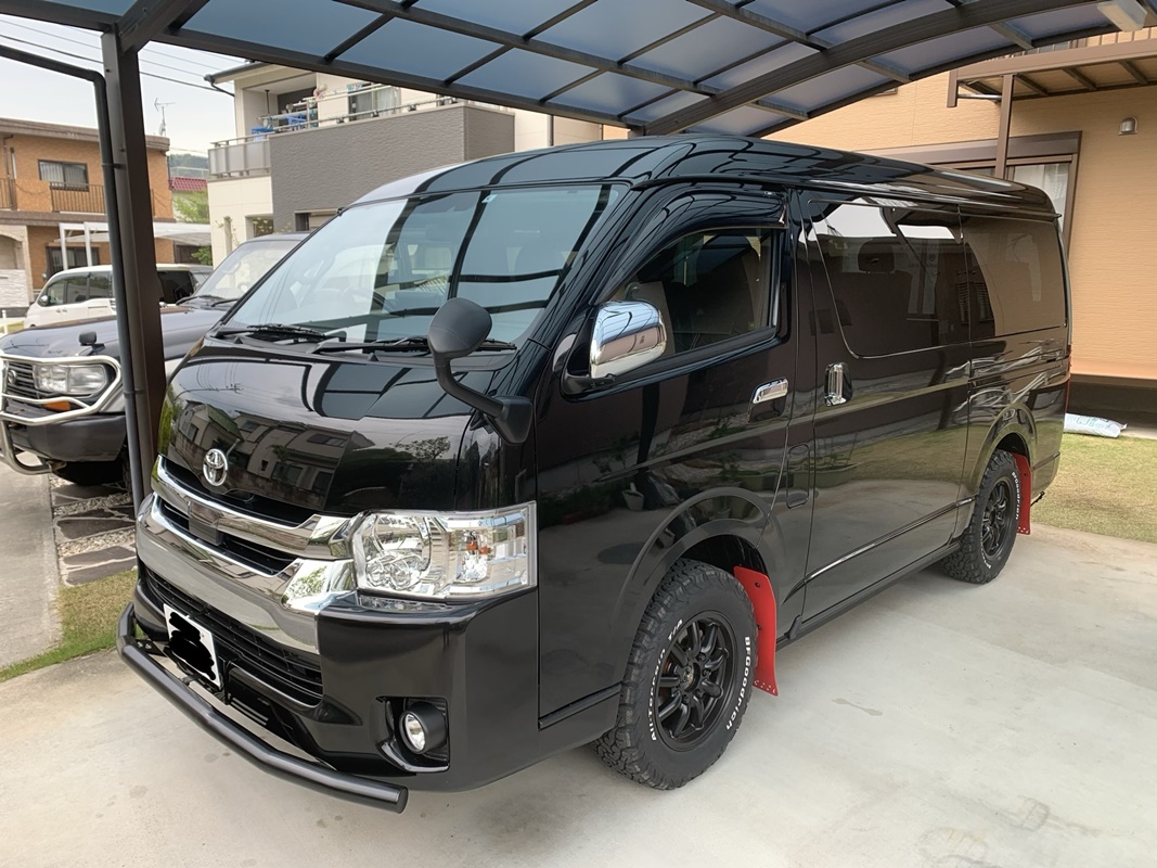 静岡県　そらつかい さん　ハイエースＷ