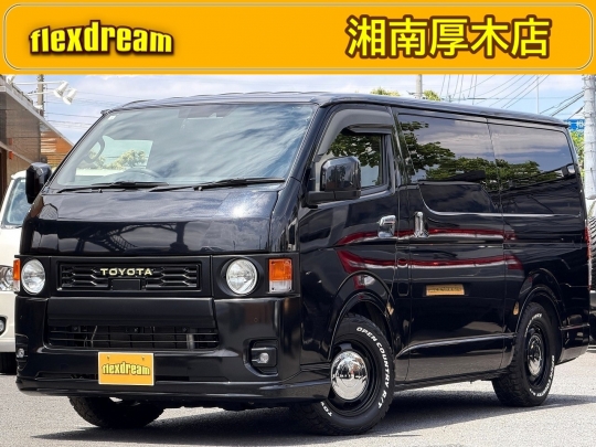 ハイエースＶアウトドア　キャンプ　車中泊　バンライフ　１BOX　ベッド　キャンピングカー