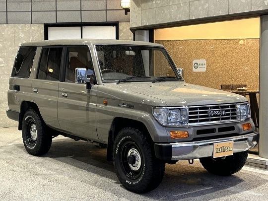 ランクルプラド78系ナローボディー　ベージュ　4ナンバー登録