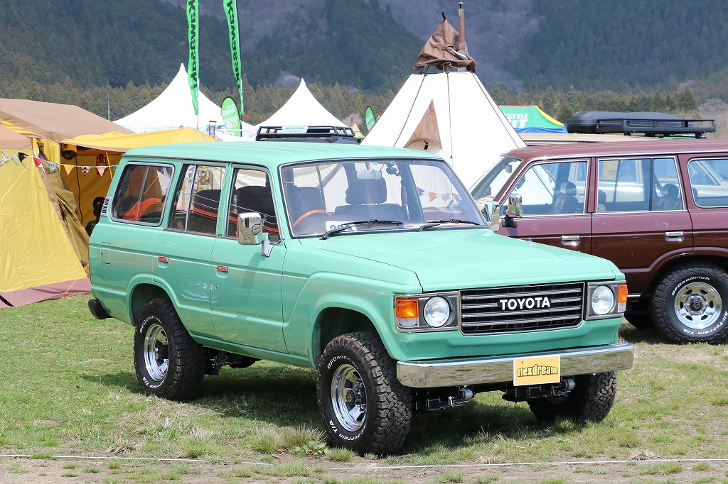 Go Out Jamboree ゴーアウトジャンボリー ふもとっぱら ランクル Fjクルーザーで参加