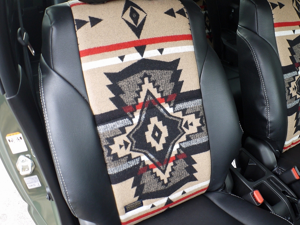 Pendleton（ペンドルトン）柄 オーバーオール（シートカバー 新型ジムニー）