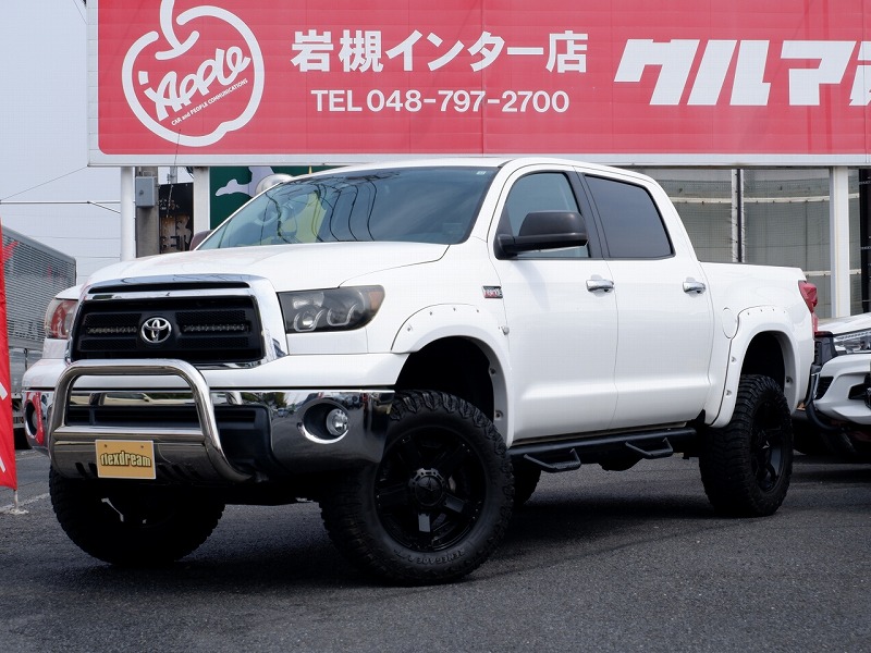 USトヨタ タンドラ 2代目 クルーマックス SR5 ホワイト
