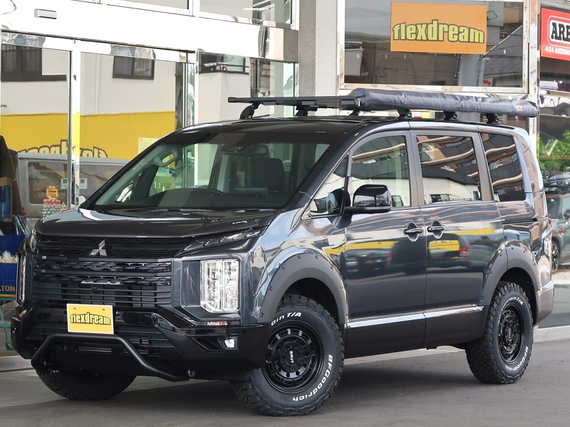 デリカD5 ARB・IPF・BRUT・BFグッドリッチ他 新車カスタムコンプリート商品車