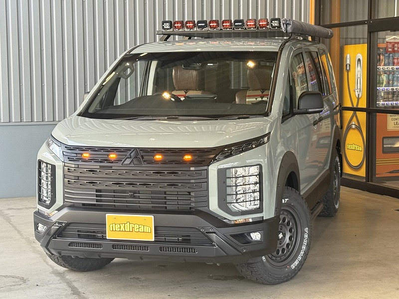 デリカD5 カスタムデモカー ARB・IPF・JAOS 四駆オフロードカスタム
