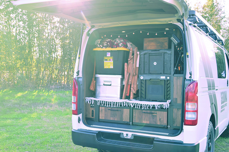 ハイエース SEDONA（セドナ）VANLIFE（バンライフ） 移動するプライベートスペース 2