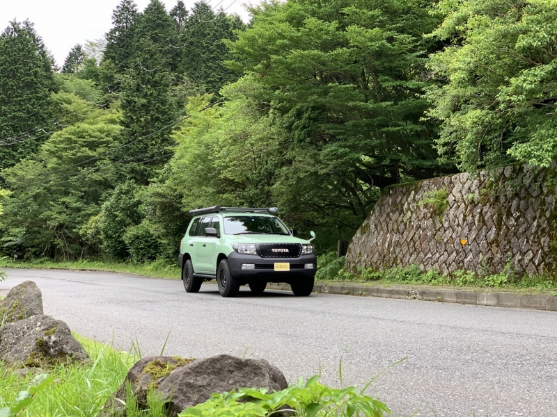 バスプロ 内山幸也プロ 愛車ランクル200 納車直後のドライブ