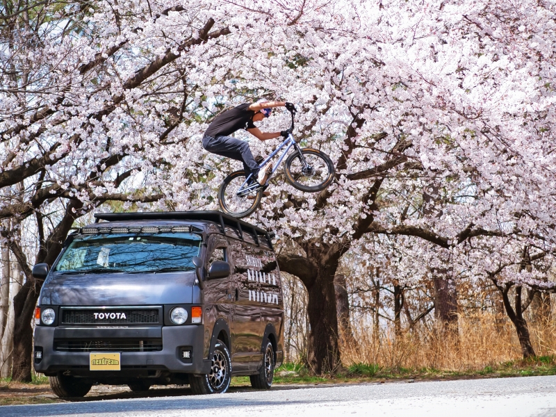 プロトライアルライダー 西窪友海 TomomiNishikubo 丸目ハイエース