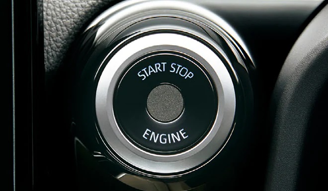 ランクル300 指紋認証付き プッシュスタートエンジンボタン