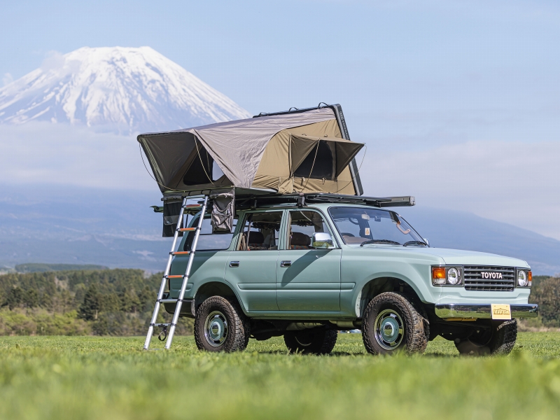 ランクル80丸目クラシックカスタム×ARBルーフトップテント エスペランス（ハードケース）