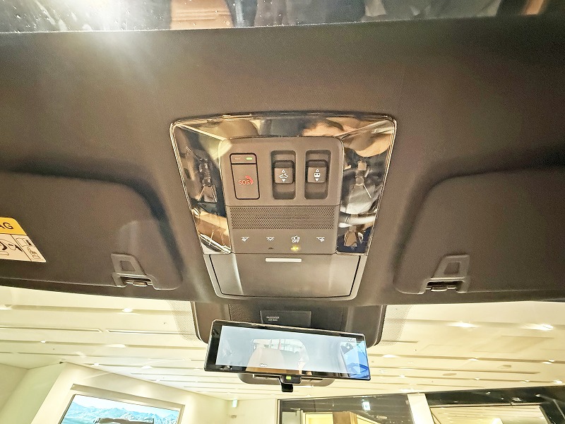 新型パジェロ サンルーフ スイッチ