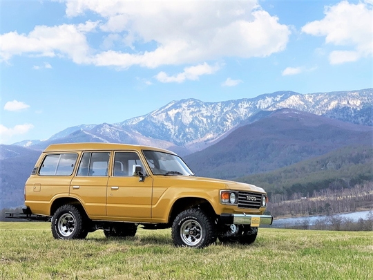 ランクル６０丸目　FJ62G　マスタードイエロー