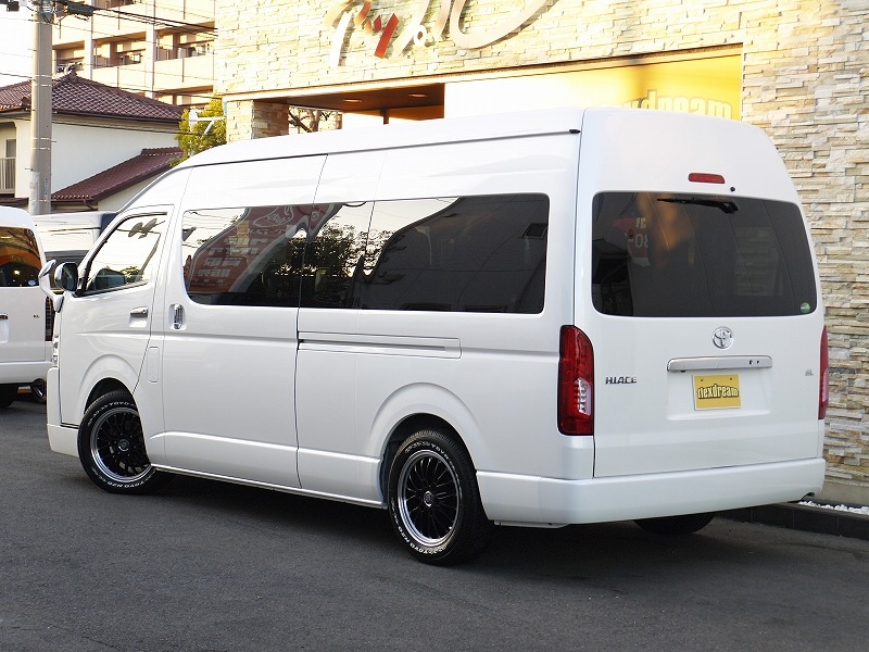 ハイエースワゴン新車コンプリート10人乗り 3ナンバー乗用登録 公認