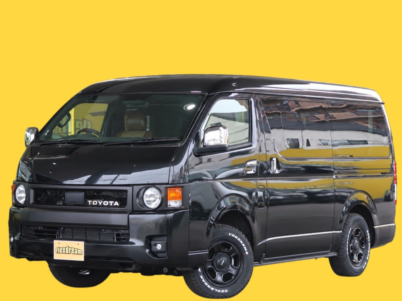 ハイエースバン新車コンプリート丸目ネオクラシックカスタム ワイド