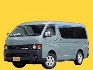 ハイエースバン新車コンプリート丸目ネオクラシックカスタム ワイドボディ アウトドア・キャンプにもピッタリ