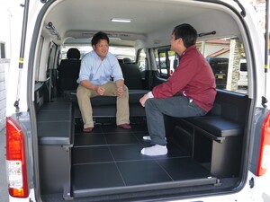ハイエースバン S-GLワイドボディー用 ベッドキット【FDベッド01-W】