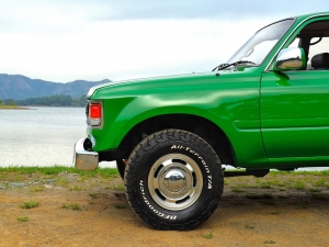 ランクル８０ランドクルーザー８０ 丸目換装：FD-classic８６