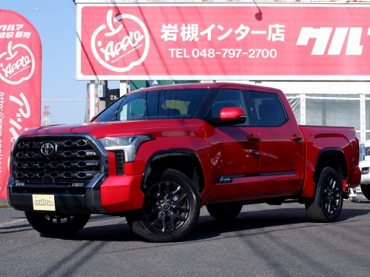 タンドラ新車　タンドラ　４WDクルーマックス　プラチナム