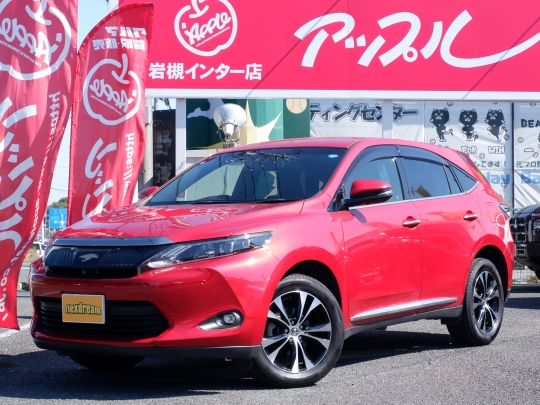 ハリアーJBLサウンド　レッドマイカメタリック