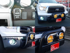 タンドラ新車並行　カスタムレザー　トノカバー