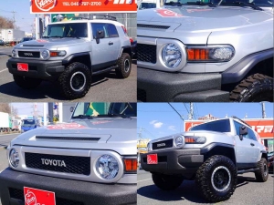 ＦＪクルーザー新車並行　１６インチＡＷ　サイドステップ