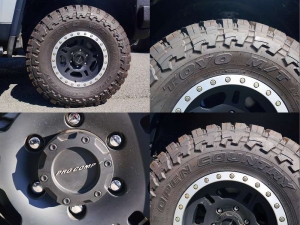 ＦＪクルーザー新車並行　１６インチＡＷ　サイドステップ