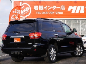 セコイア新車並行　1オーナー　レッドロックレザー