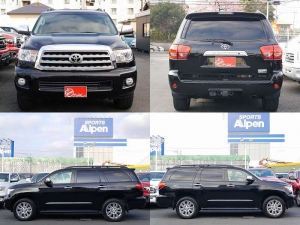 セコイア新車並行　1オーナー　レッドロックレザー