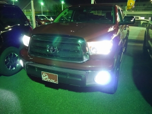 タンドラ新車並行　サンルーフ　マフラー　ベンチシート