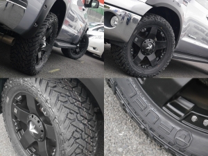 タンドラ実走行　TRD　ブッシュワーカー　FUELオフロード