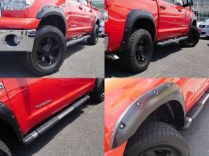 タンドラタンドラ　４ＷＤ　モトメタルＡＷ　１オーナー　ラディアンレッド