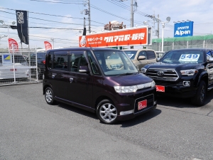 買取・下取り直販車H１８年　ダイハツ　タント　カスタムＸ　オーディオ　ウィンカドアミラー　キーレス　電動格納ドアミラー　ドアバイザー　バリミゾタイヤ　