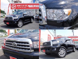 セコイア最上級　レッドロックレザー　１オーナー　新車並行