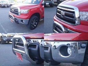 タンドラ新車並行　ラディアンレッド　ベンコラ　ダブルキャブ