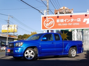 タコマＸランナー　スピードウェイブルー