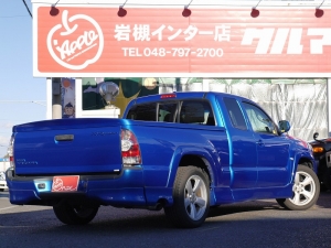 タコマＸランナー　スピードウェイブルー